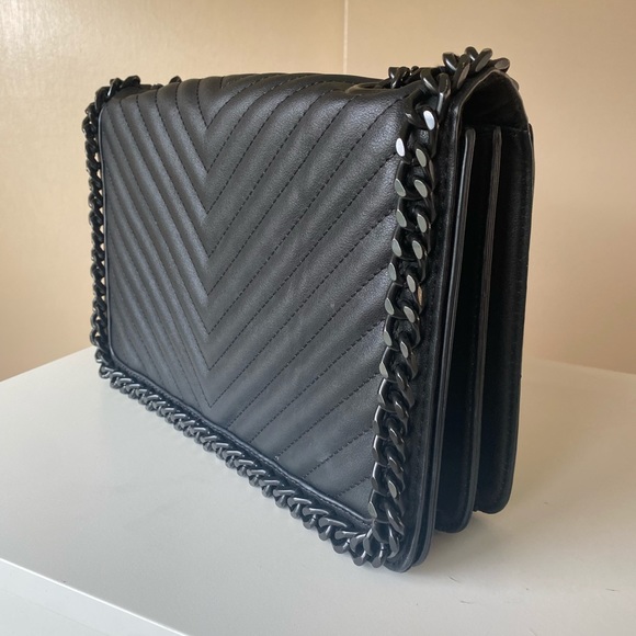 Aldo Greenwald Black Large Clutch. - Picture 7 of 8